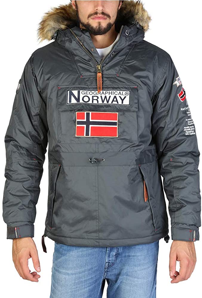 Geographical Norway Hombre Chaqueta de invierno con capucha de